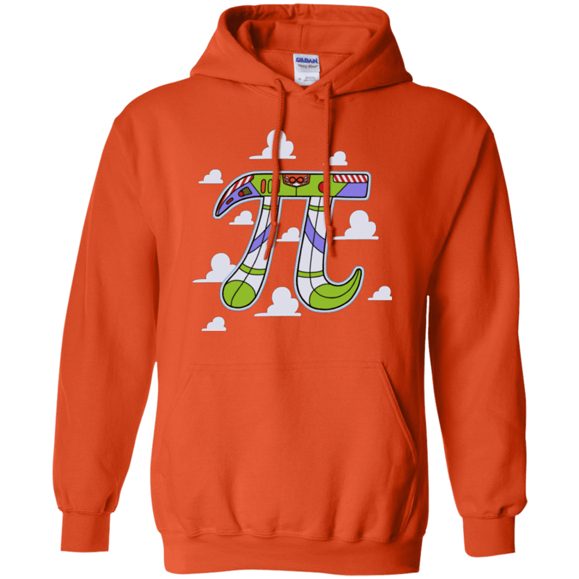 Sweatshirts Orange / Small To Infinity Pullover Hoodie