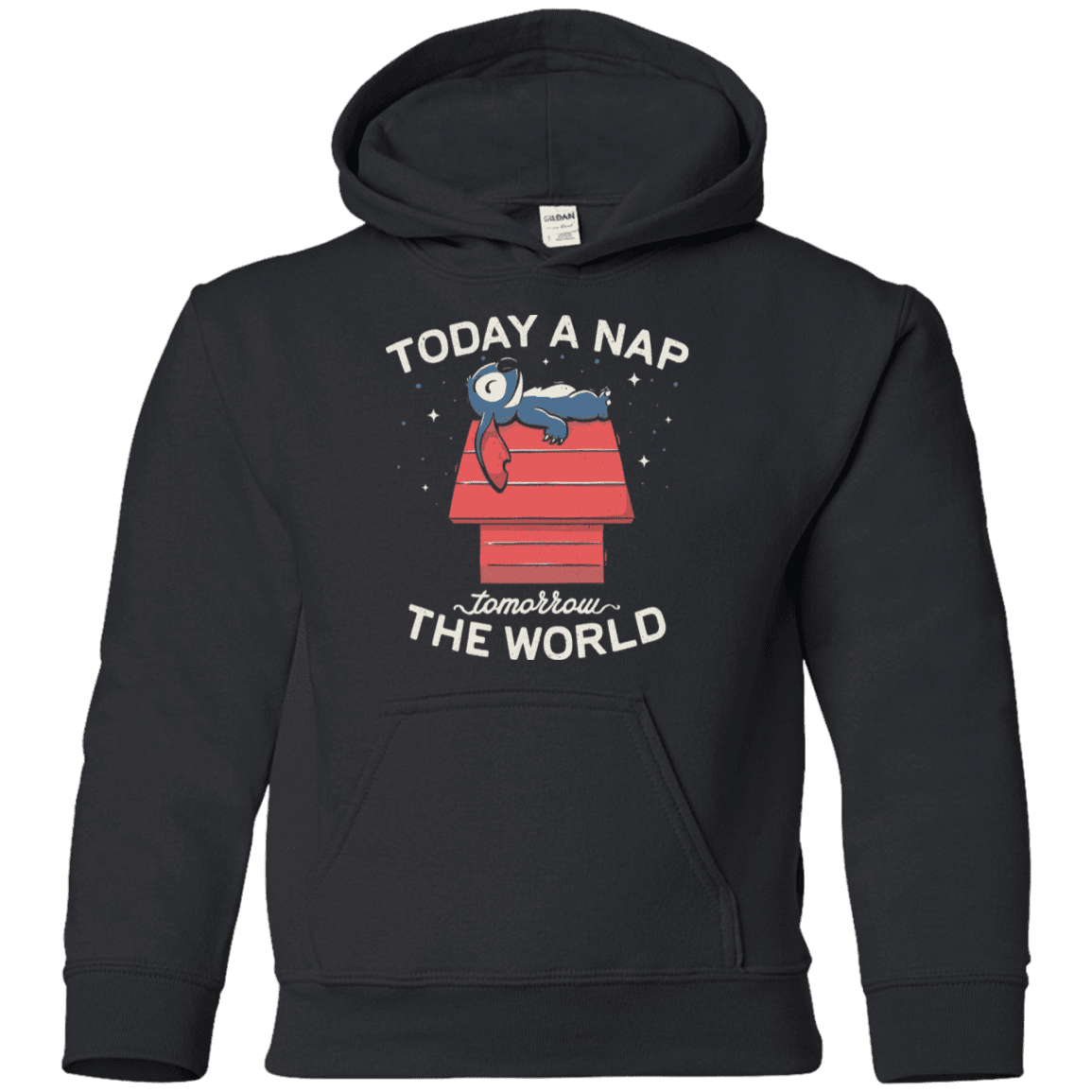 Sweatshirts Black / YS Today a Nap Tomorrow the World Youth Hoodie