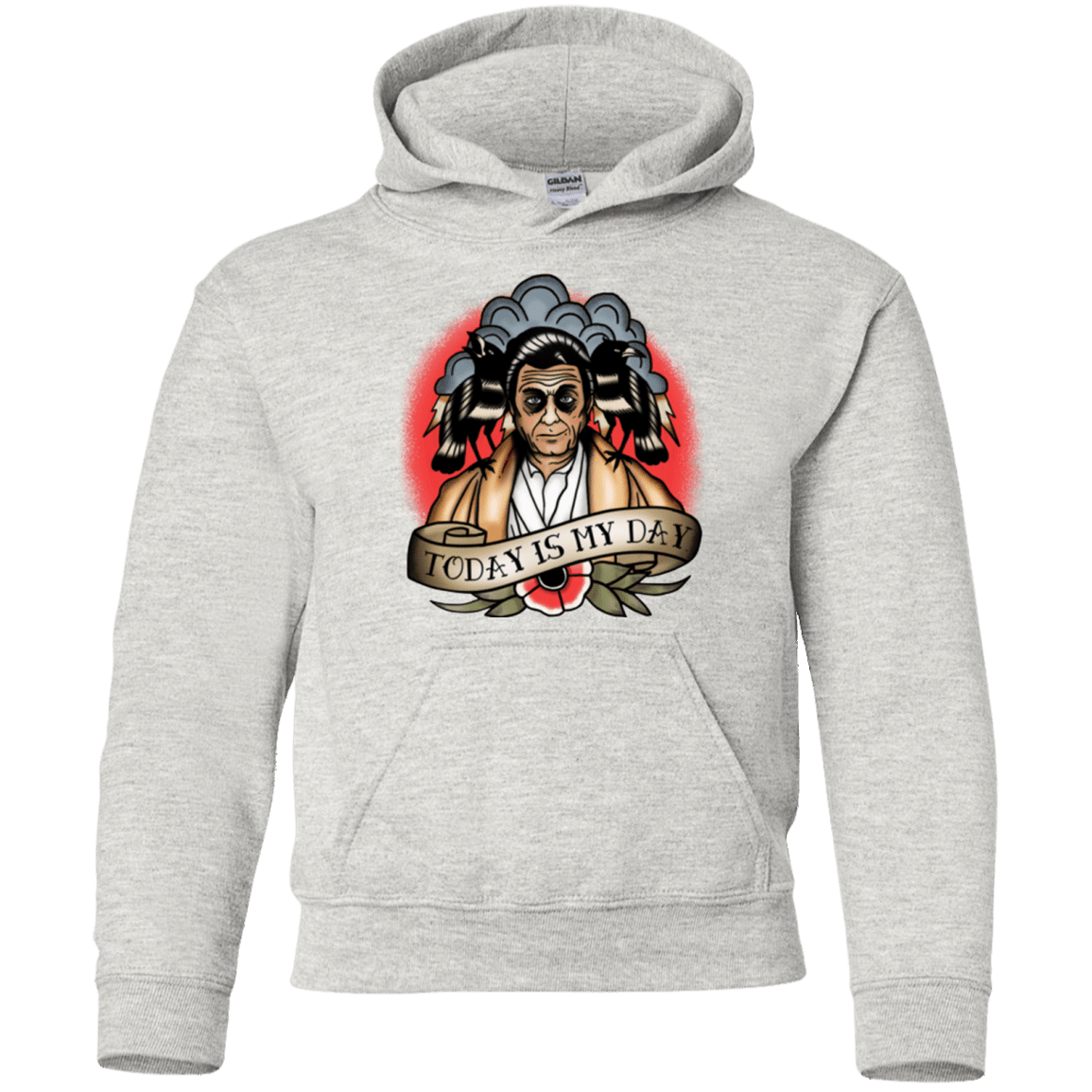 Sweatshirts Ash / YS Today Is My Day Youth Hoodie