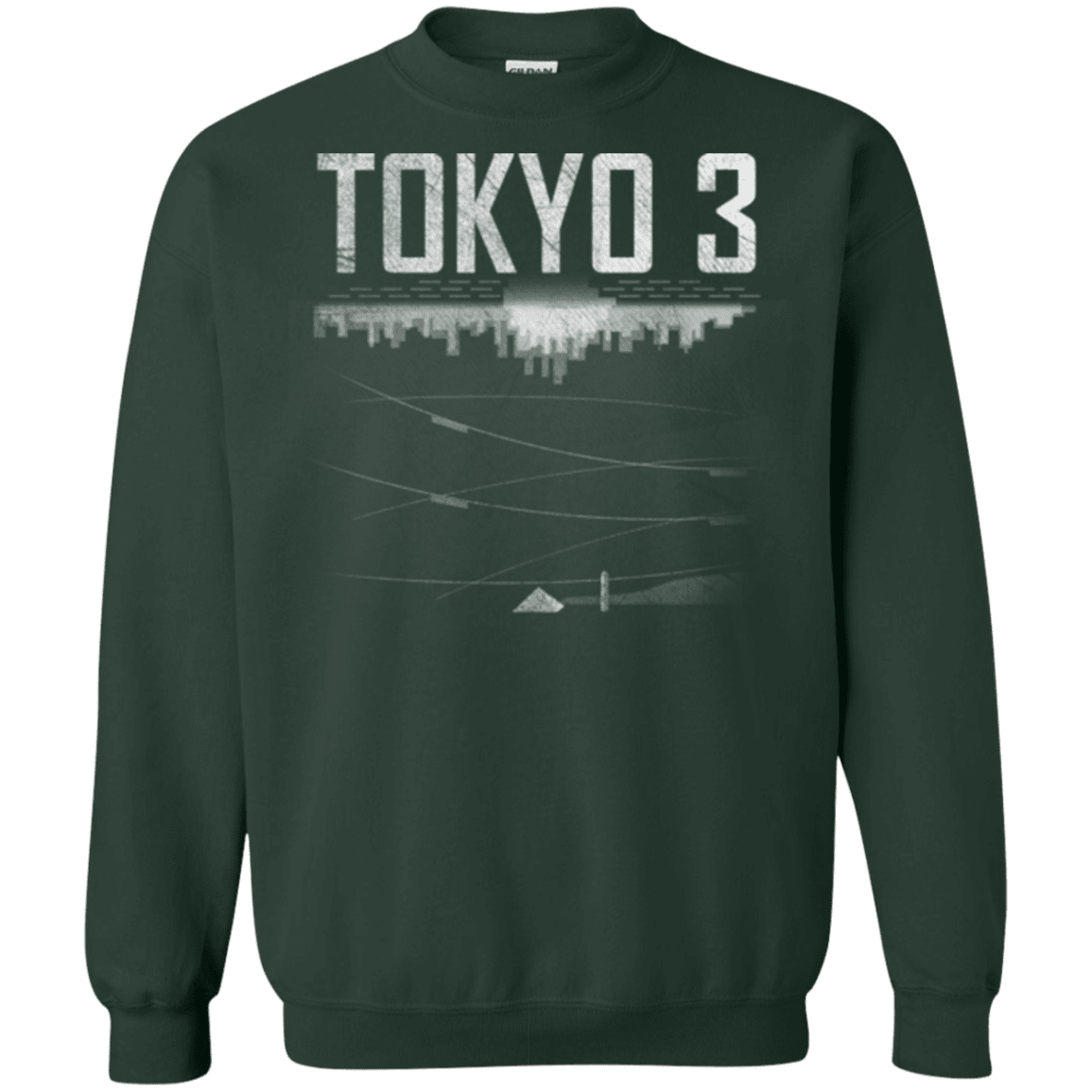 Sweatshirts Forest Green / Small Tokyo 3 Crewneck Sweatshirt