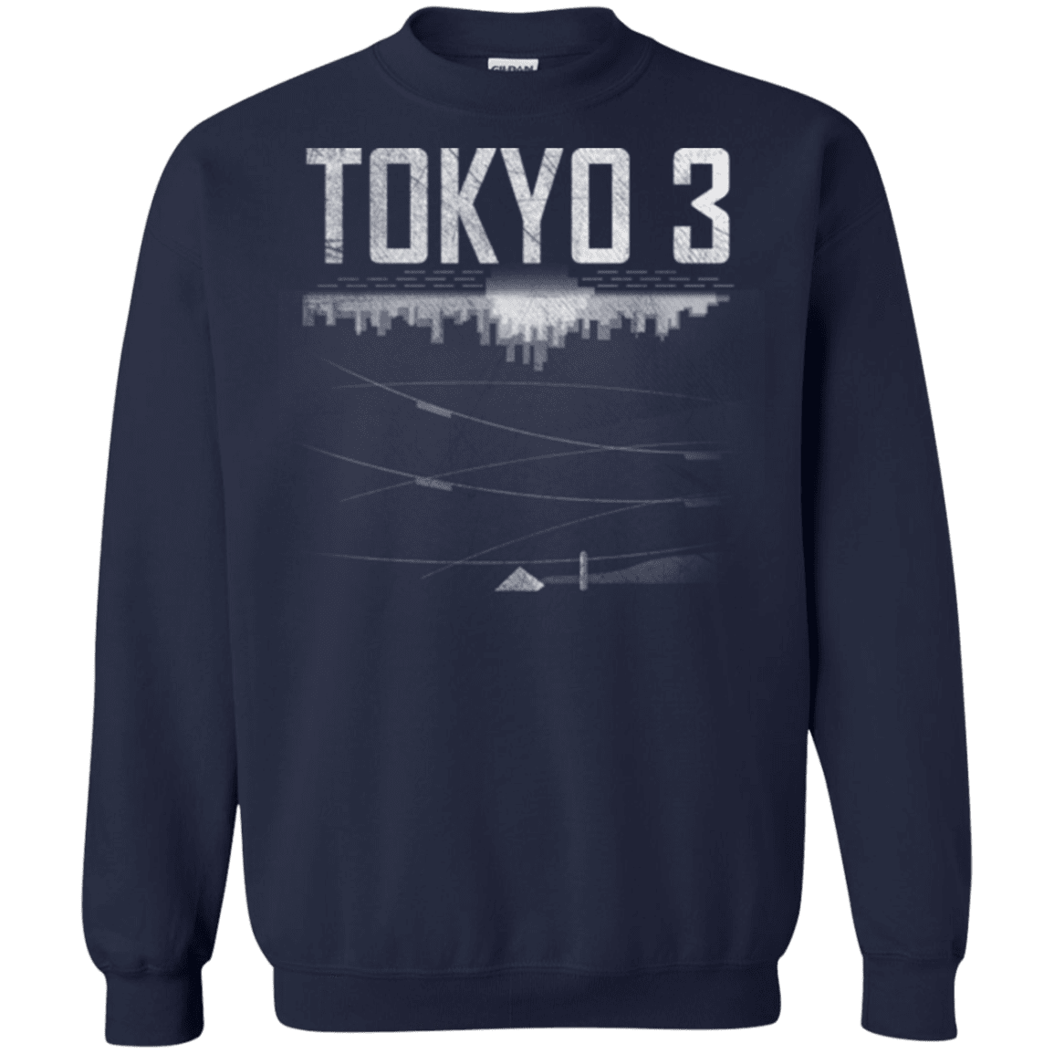 Sweatshirts Navy / Small Tokyo 3 Crewneck Sweatshirt