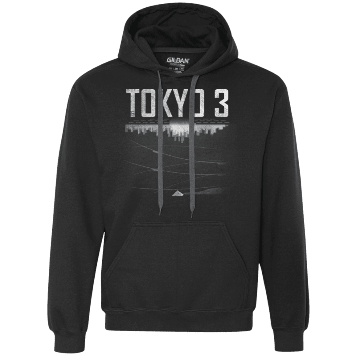 Sweatshirts Black / Small Tokyo 3 Premium Fleece Hoodie
