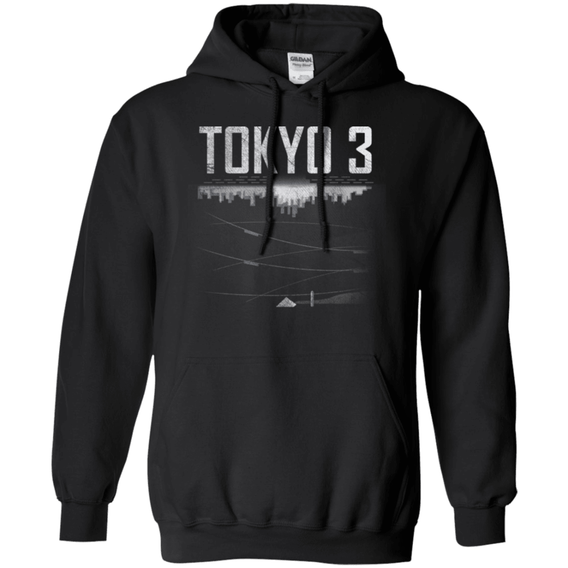 Sweatshirts Black / Small Tokyo 3 Pullover Hoodie