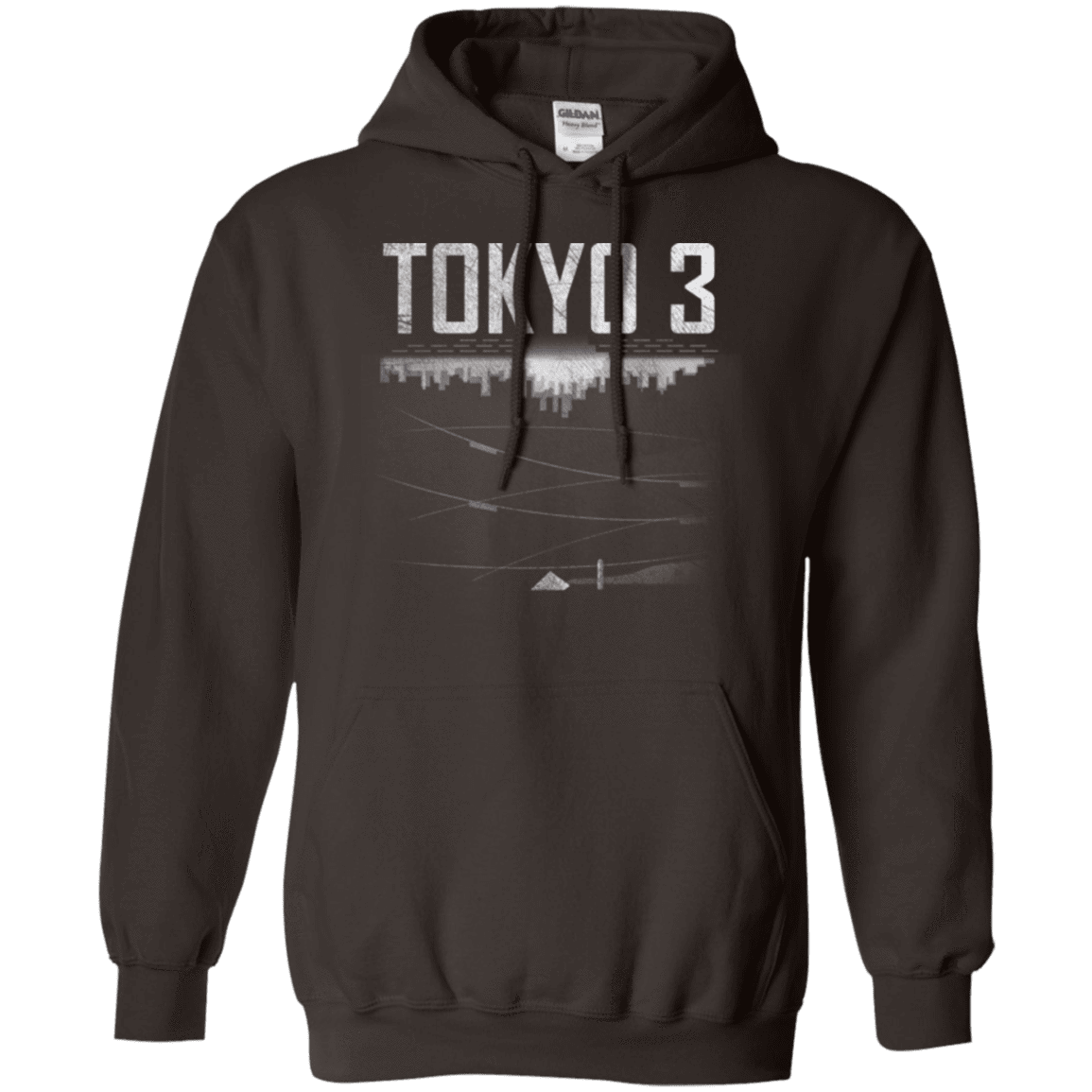 Sweatshirts Dark Chocolate / Small Tokyo 3 Pullover Hoodie