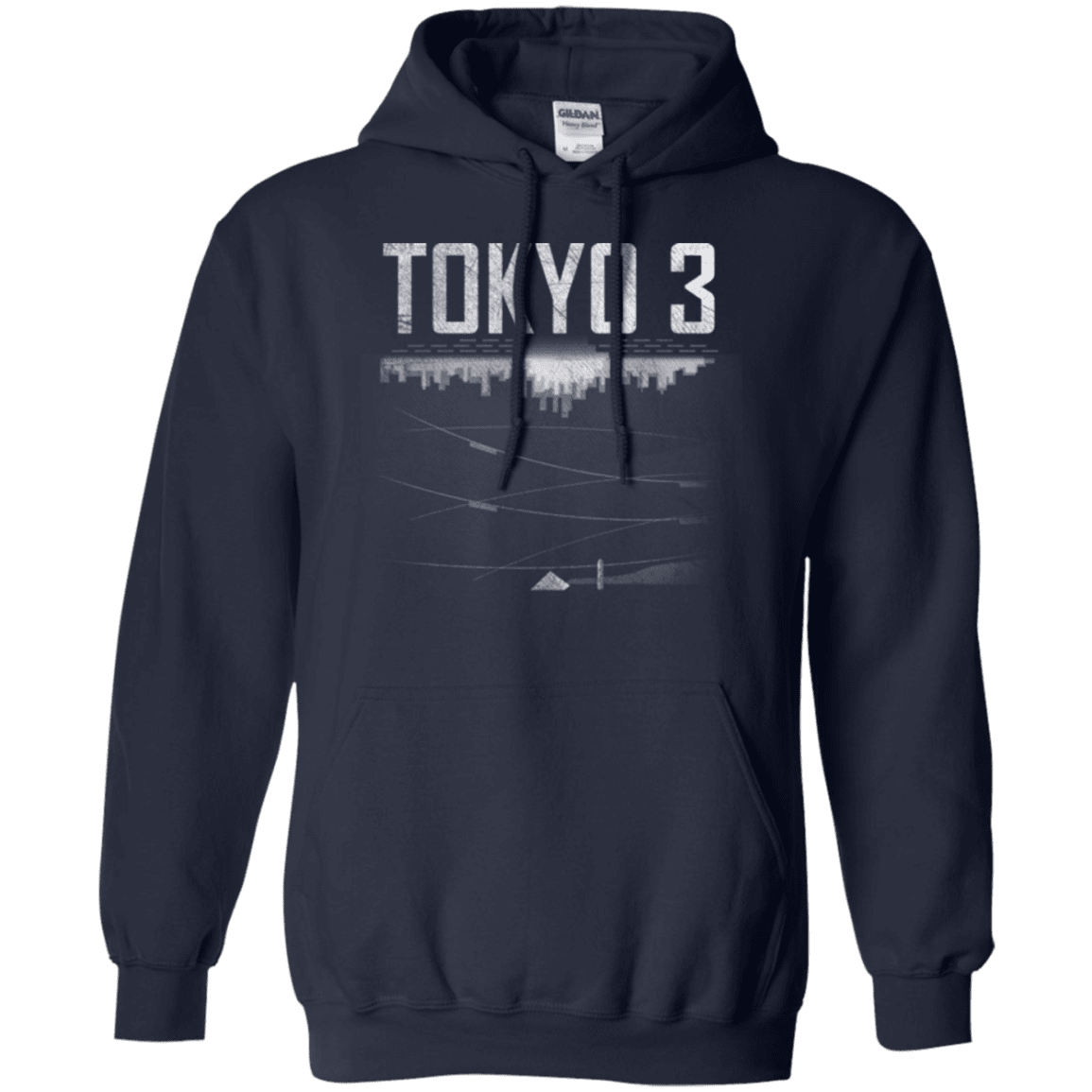 Sweatshirts Navy / Small Tokyo 3 Pullover Hoodie