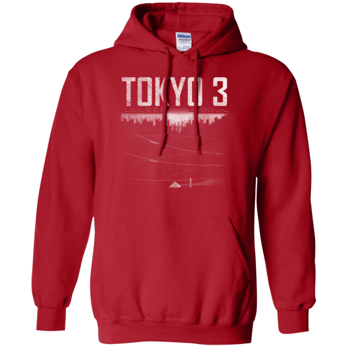 Sweatshirts Red / Small Tokyo 3 Pullover Hoodie