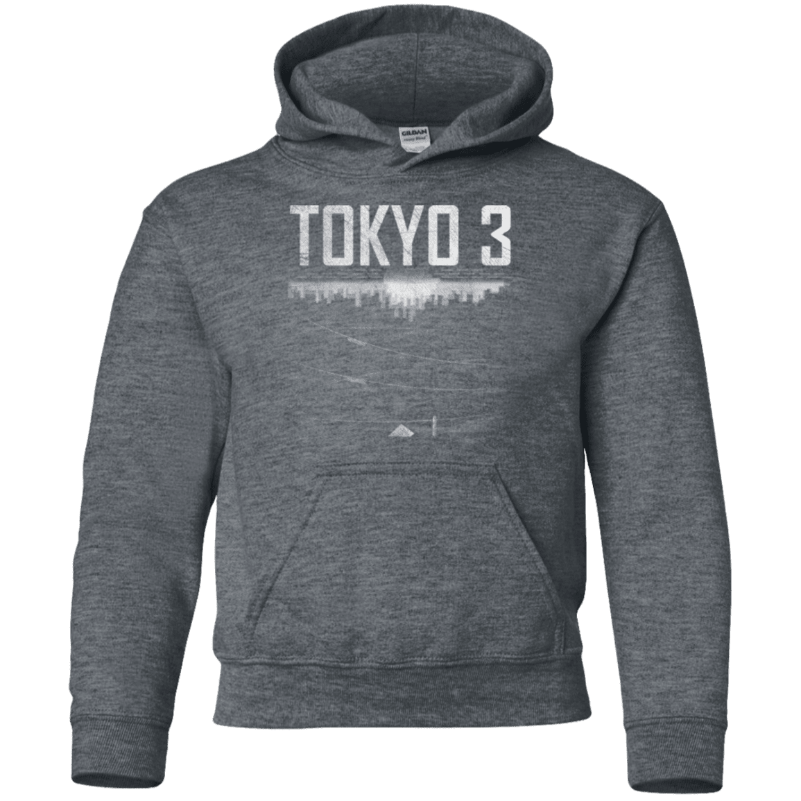 Sweatshirts Dark Heather / YS Tokyo 3 Youth Hoodie