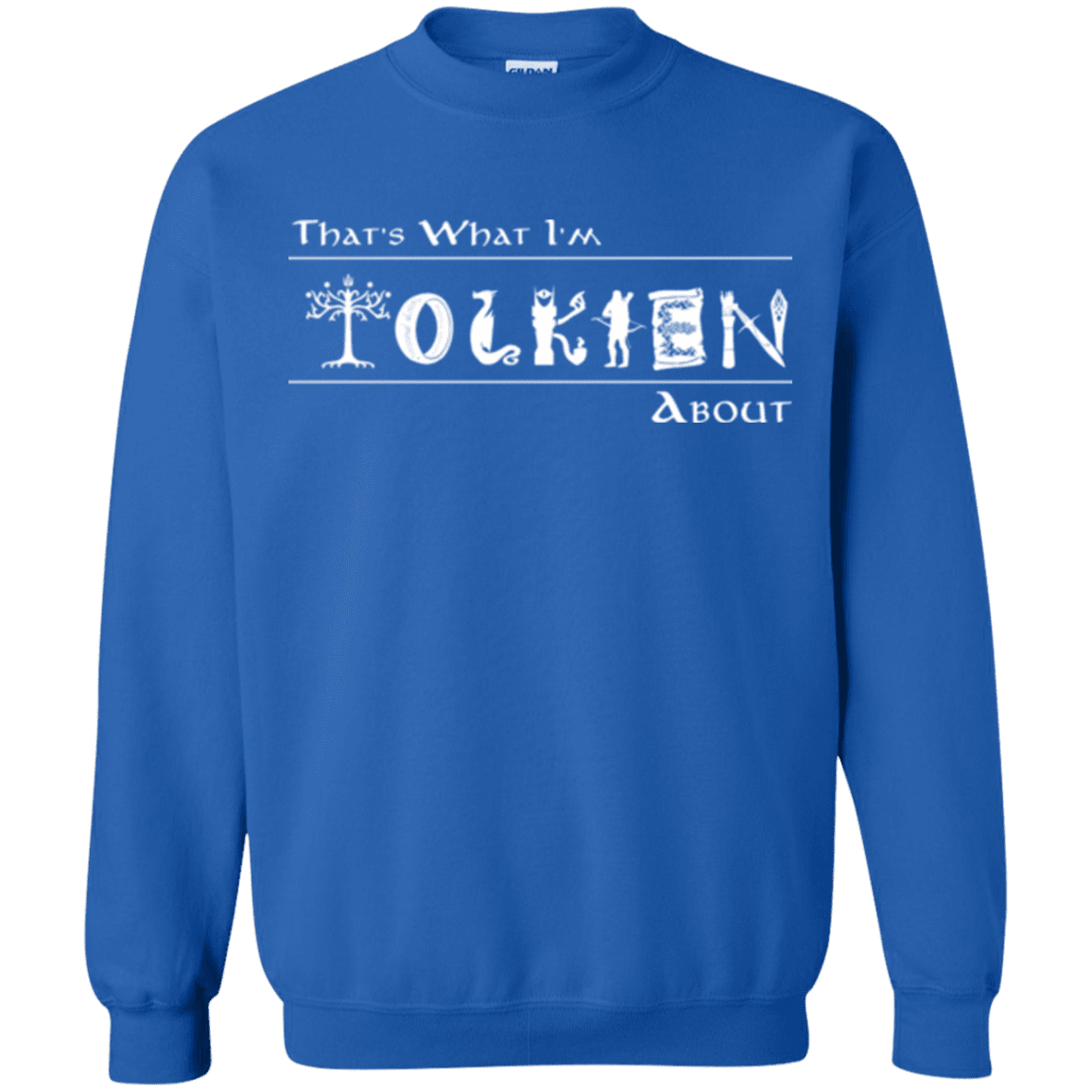 Sweatshirts Royal / Small Tolkien About Crewneck Sweatshirt