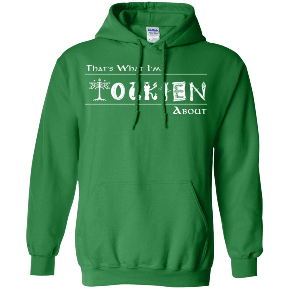 Sweatshirts Irish Green / Small Tolkien About Pullover Hoodie