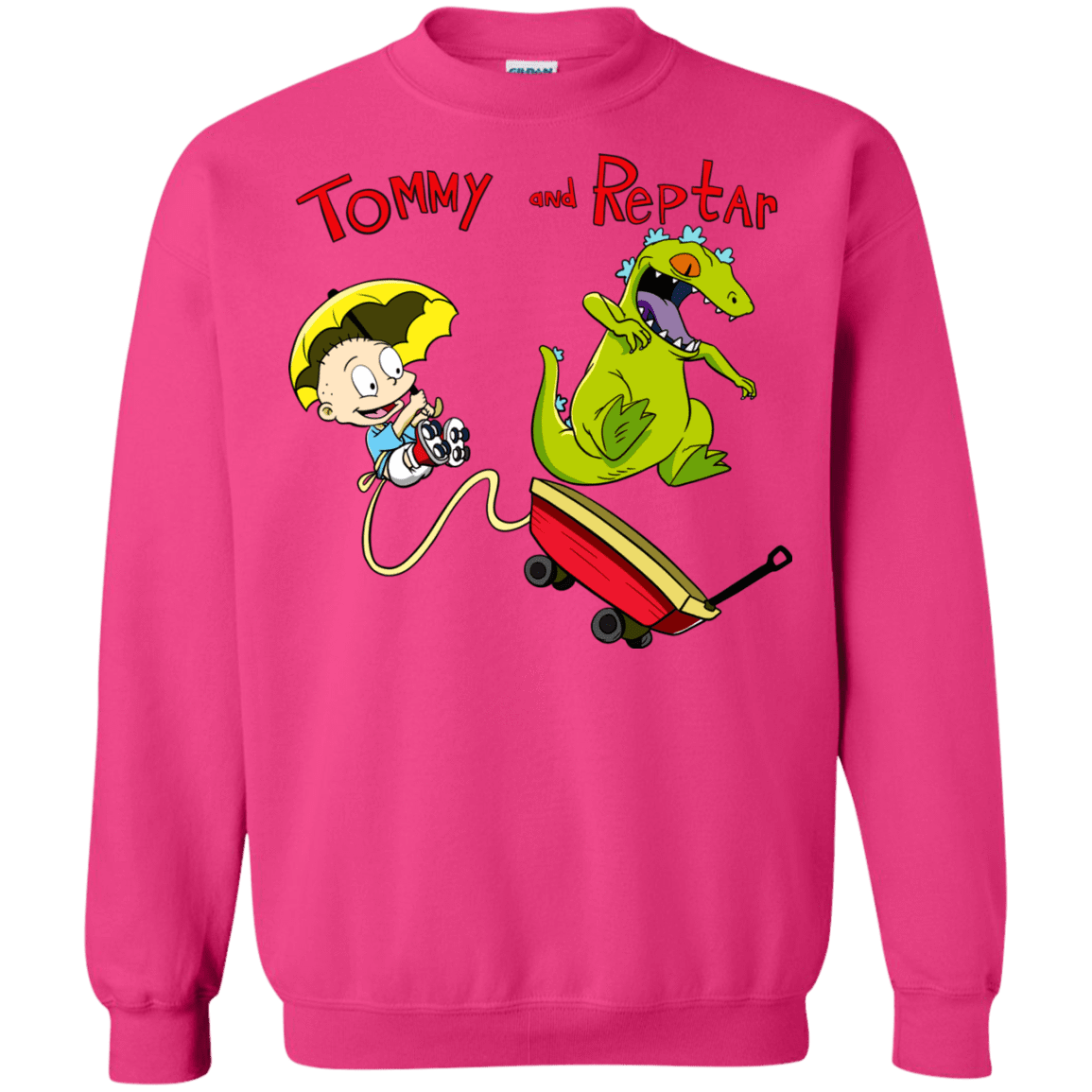 Sweatshirts Heliconia / S Tommy and Reptar Crewneck Sweatshirt
