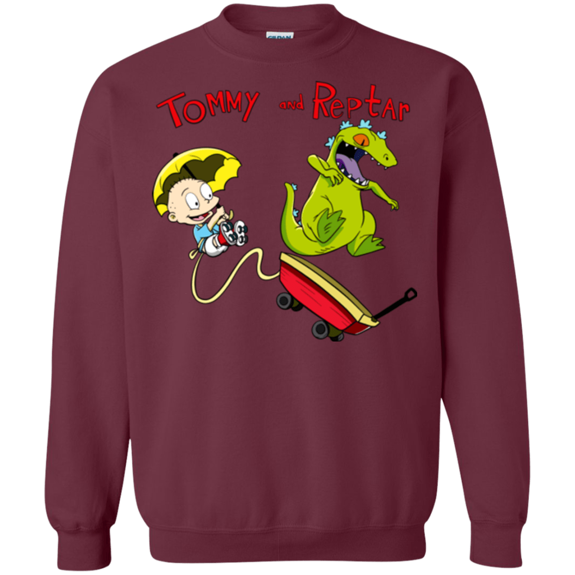 Tommy and Reptar Crewneck Sweatshirt