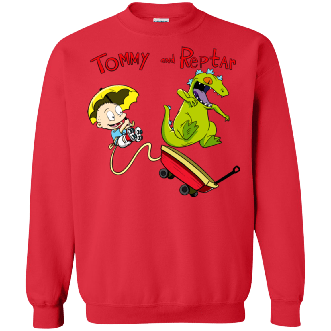 Tommy and Reptar Crewneck Sweatshirt