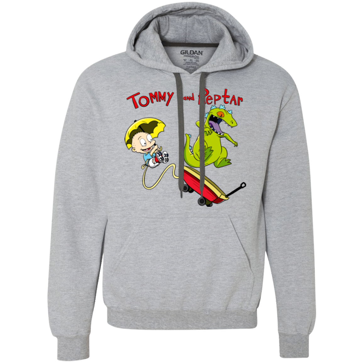Tommy and Reptar Premium Fleece Hoodie
