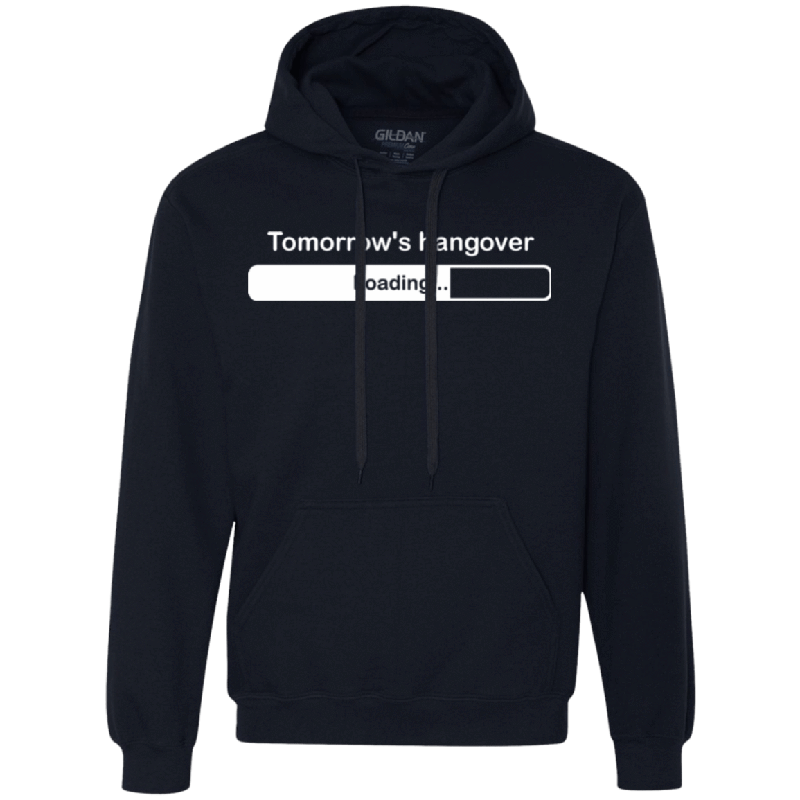 Sweatshirts Navy / Small Tomorrow's hangover Premium Fleece Hoodie