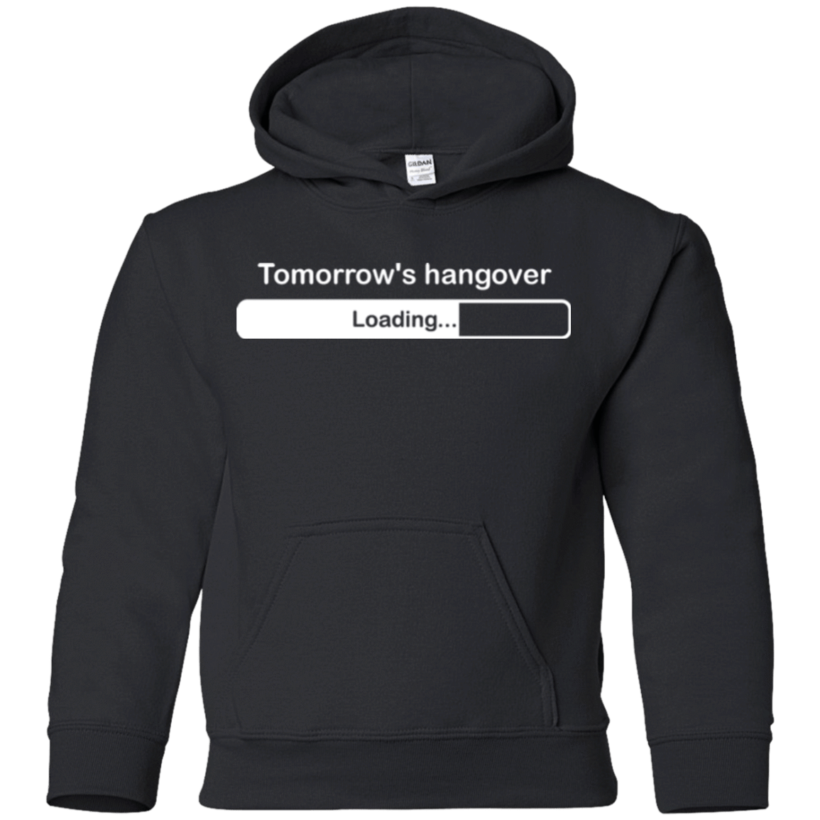 Sweatshirts Black / YS Tomorrow's hangover Youth Hoodie