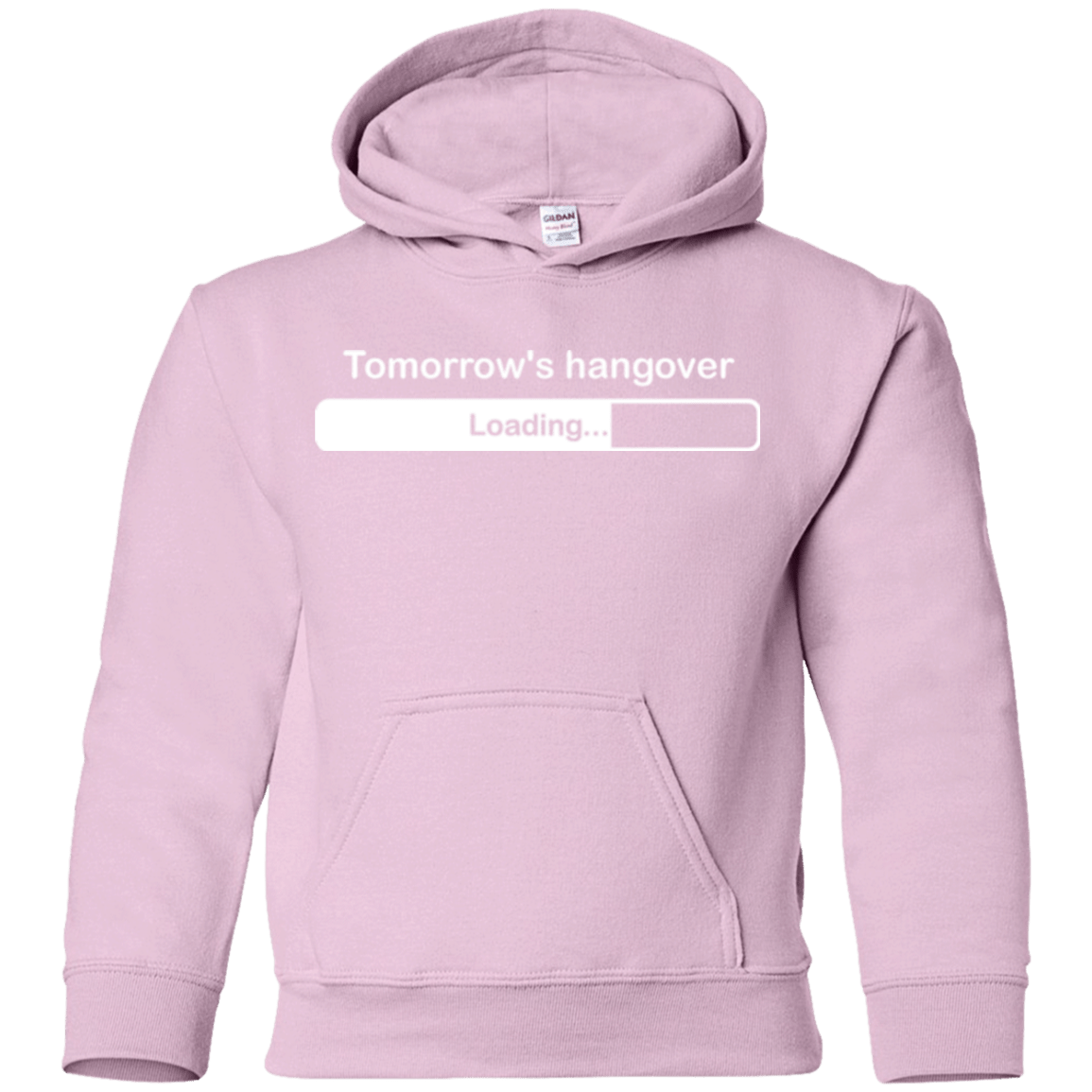 Sweatshirts Light Pink / YS Tomorrow's hangover Youth Hoodie