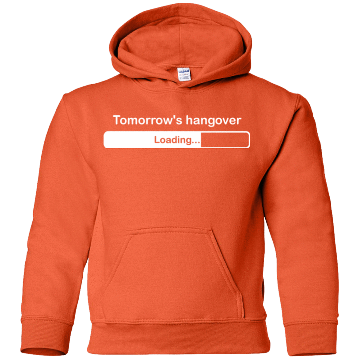 Sweatshirts Orange / YS Tomorrow's hangover Youth Hoodie