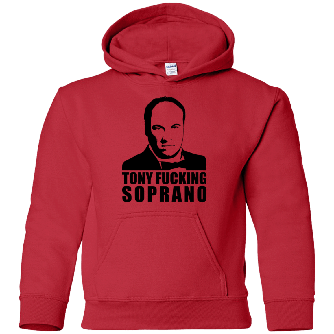 Sweatshirts Red / YS Tony Fucking Soprano Youth Hoodie