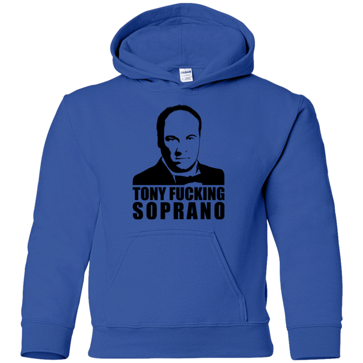 Sweatshirts Royal / YS Tony Fucking Soprano Youth Hoodie