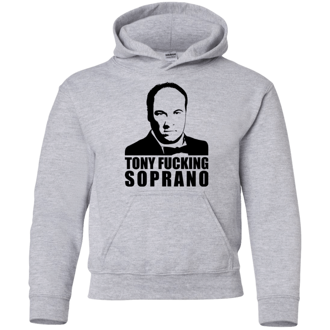 Sweatshirts Sport Grey / YS Tony Fucking Soprano Youth Hoodie