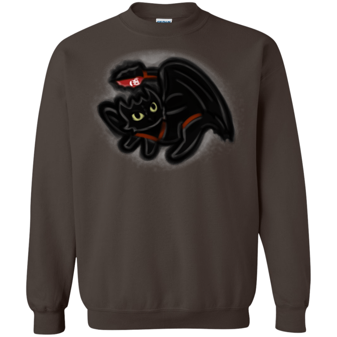 Sweatshirts Dark Chocolate / S Toothless Simba Crewneck Sweatshirt