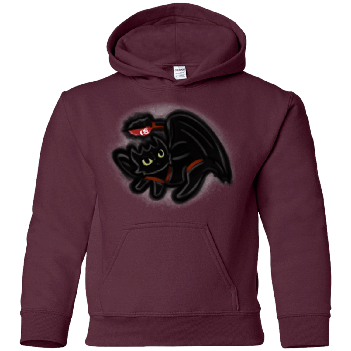 Sweatshirts Maroon / YS Toothless Simba Youth Hoodie