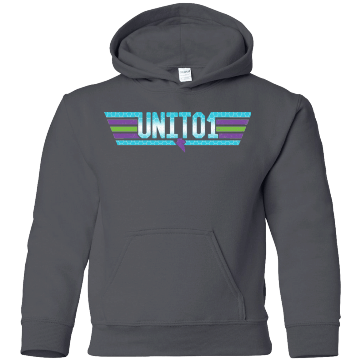 Sweatshirts Charcoal / YS Top One Youth Hoodie