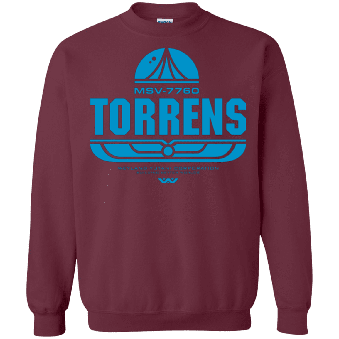 Sweatshirts Maroon / Small Torrens Crewneck Sweatshirt