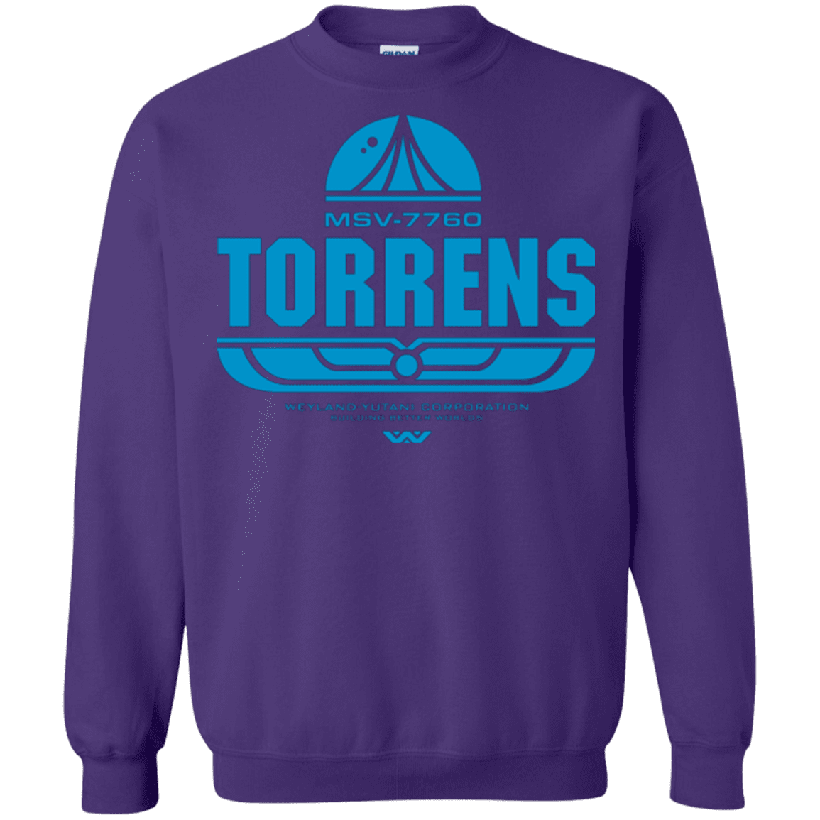 Sweatshirts Purple / Small Torrens Crewneck Sweatshirt