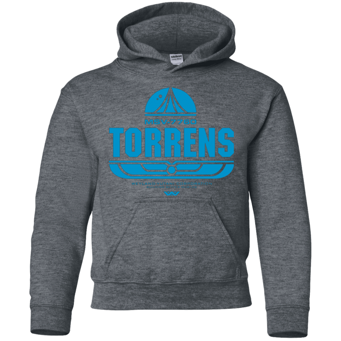 Sweatshirts Dark Heather / YS Torrens Youth Hoodie