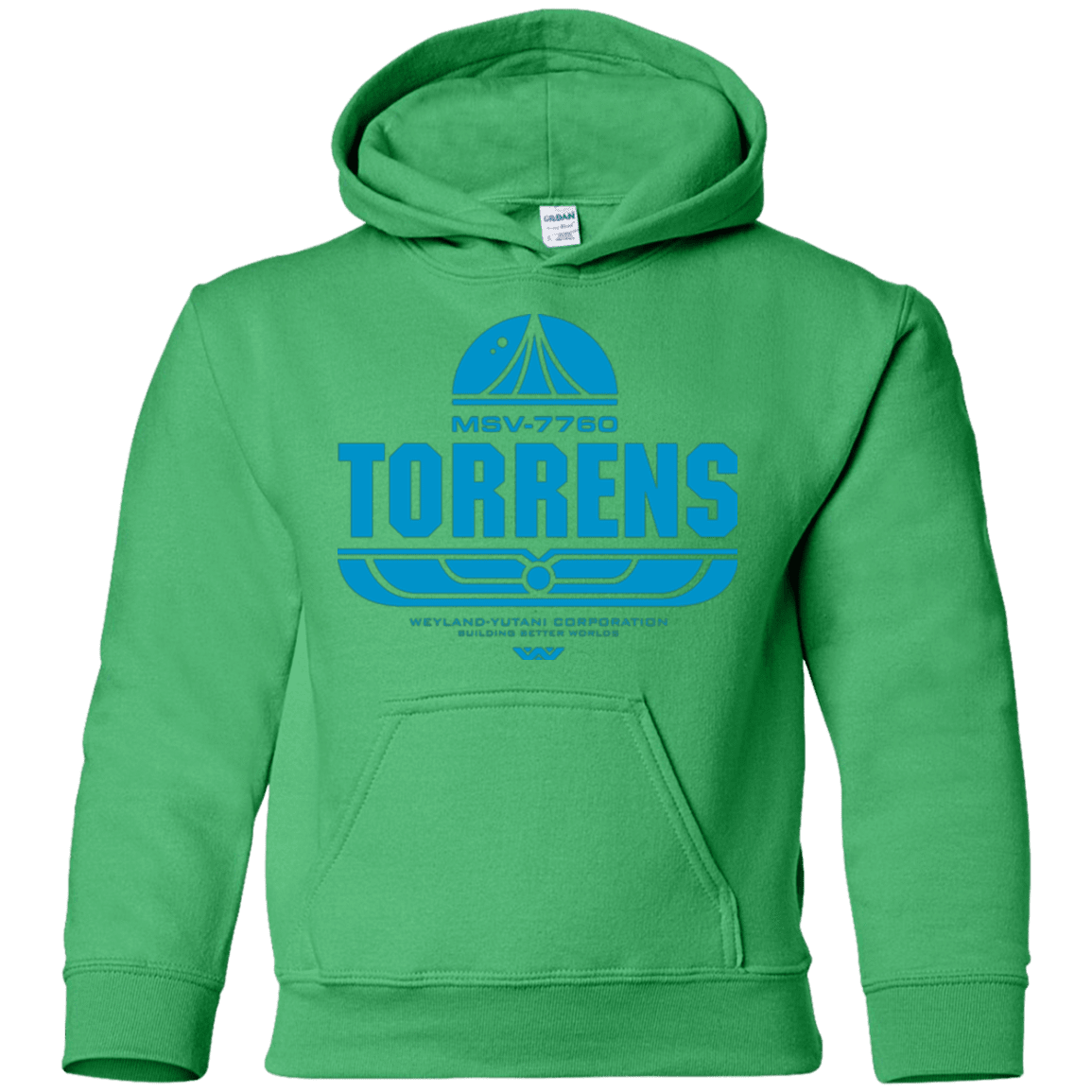 Sweatshirts Irish Green / YS Torrens Youth Hoodie