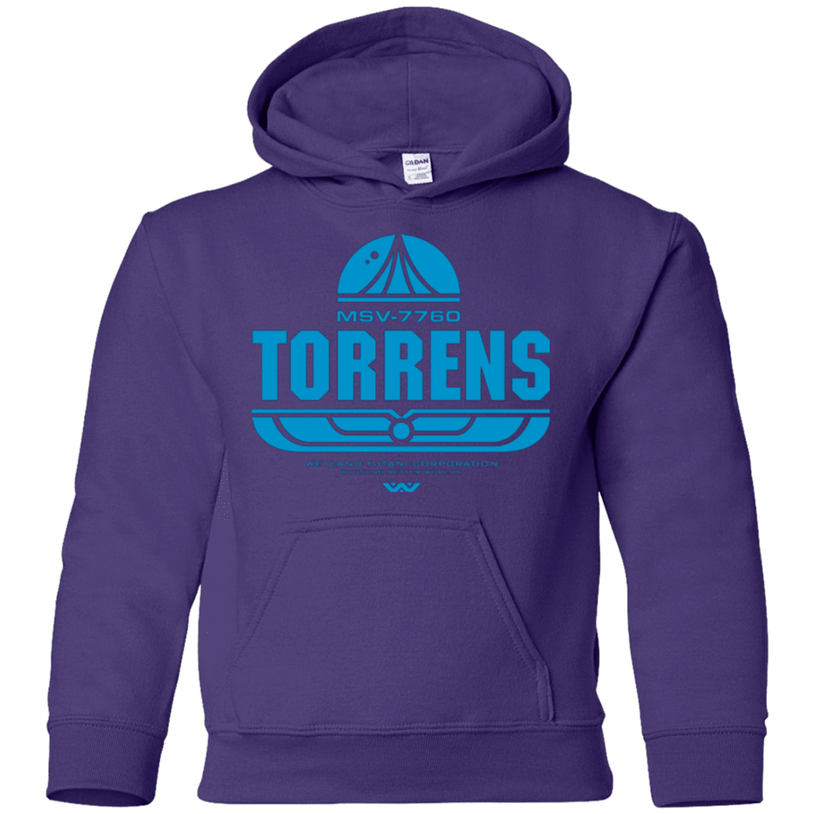 Sweatshirts Purple / YS Torrens Youth Hoodie