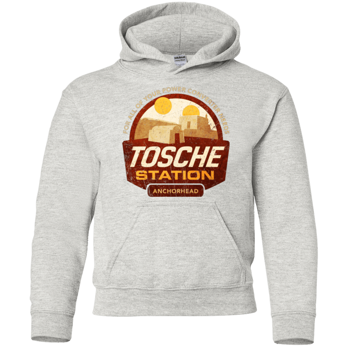 Sweatshirts Ash / YS Tosche Station Youth Hoodie