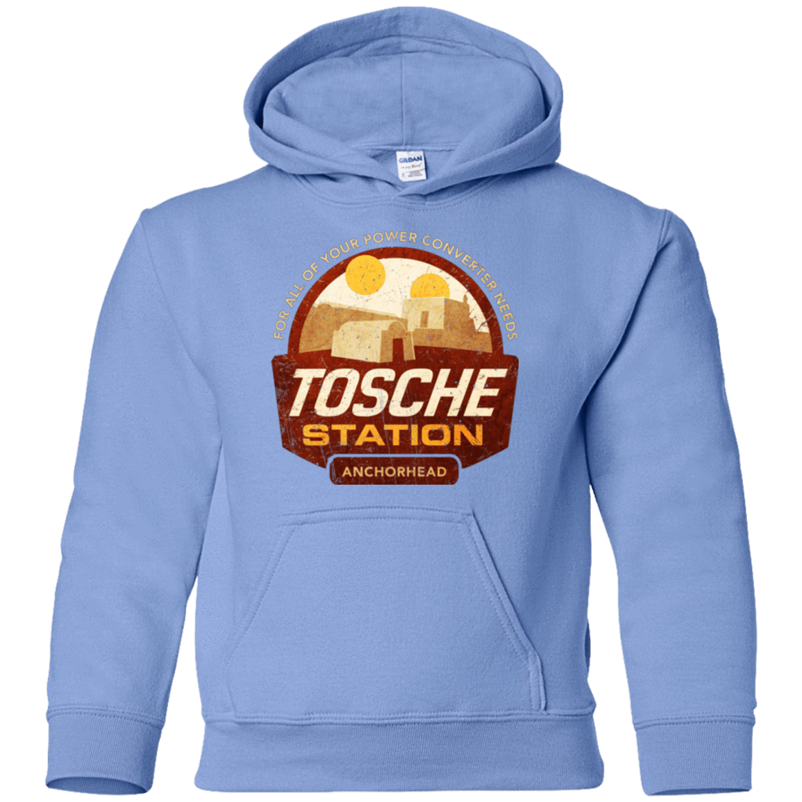 Sweatshirts Carolina Blue / YS Tosche Station Youth Hoodie