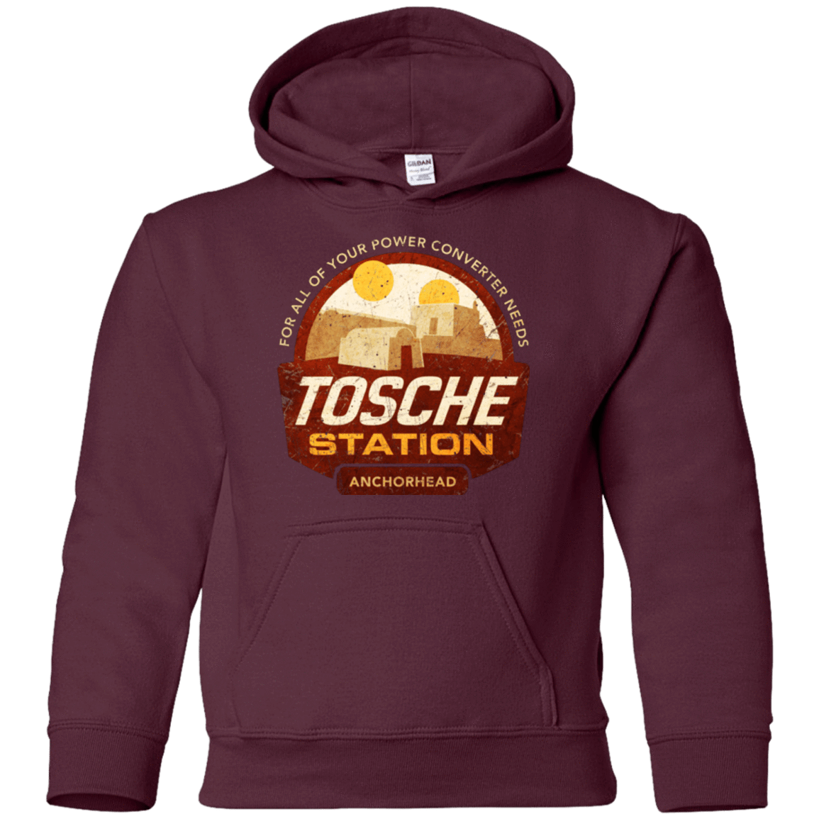 Sweatshirts Maroon / YS Tosche Station Youth Hoodie