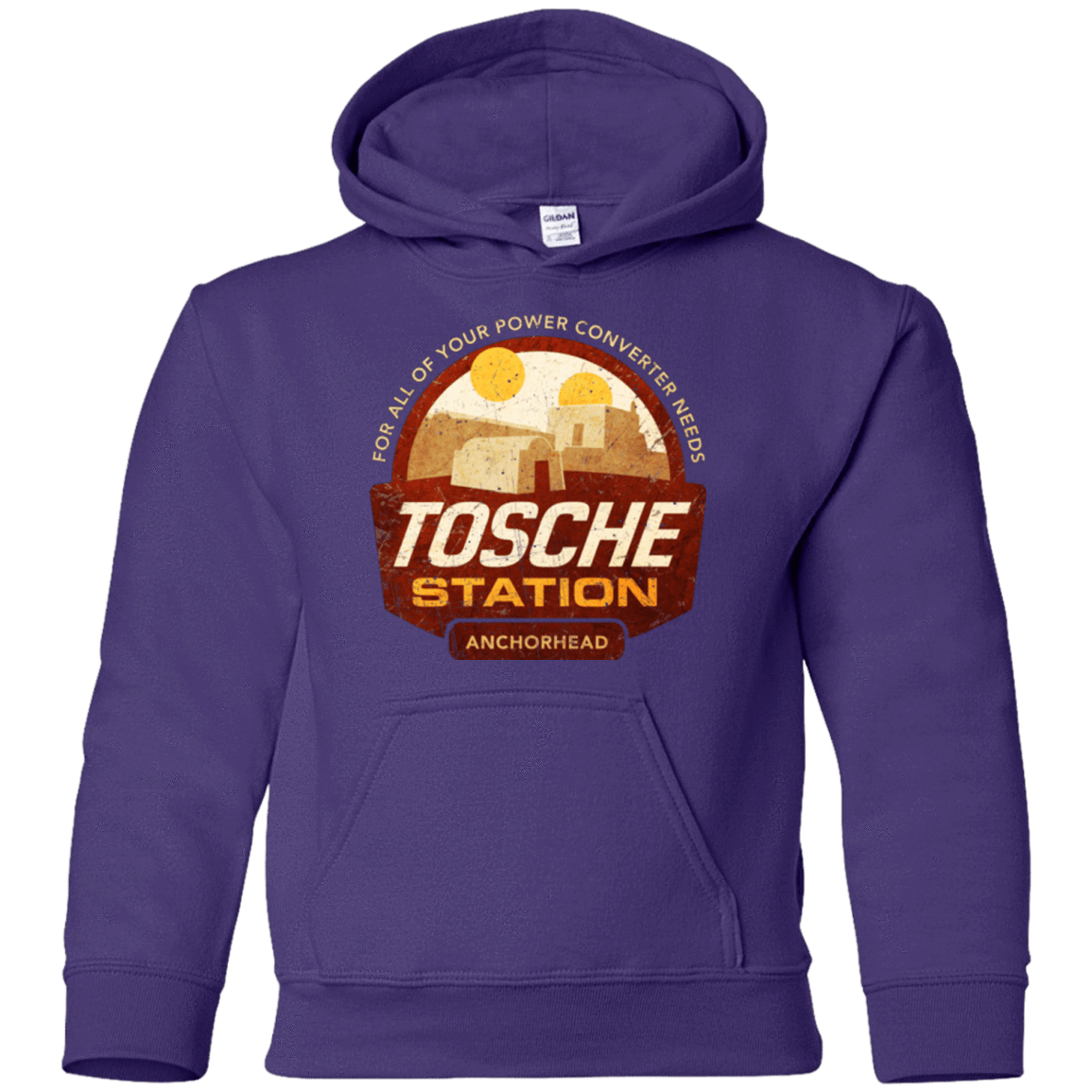 Sweatshirts Purple / YS Tosche Station Youth Hoodie