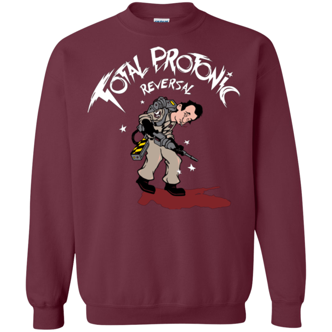 Sweatshirts Maroon / Small Total Protonic Reversal Crewneck Sweatshirt