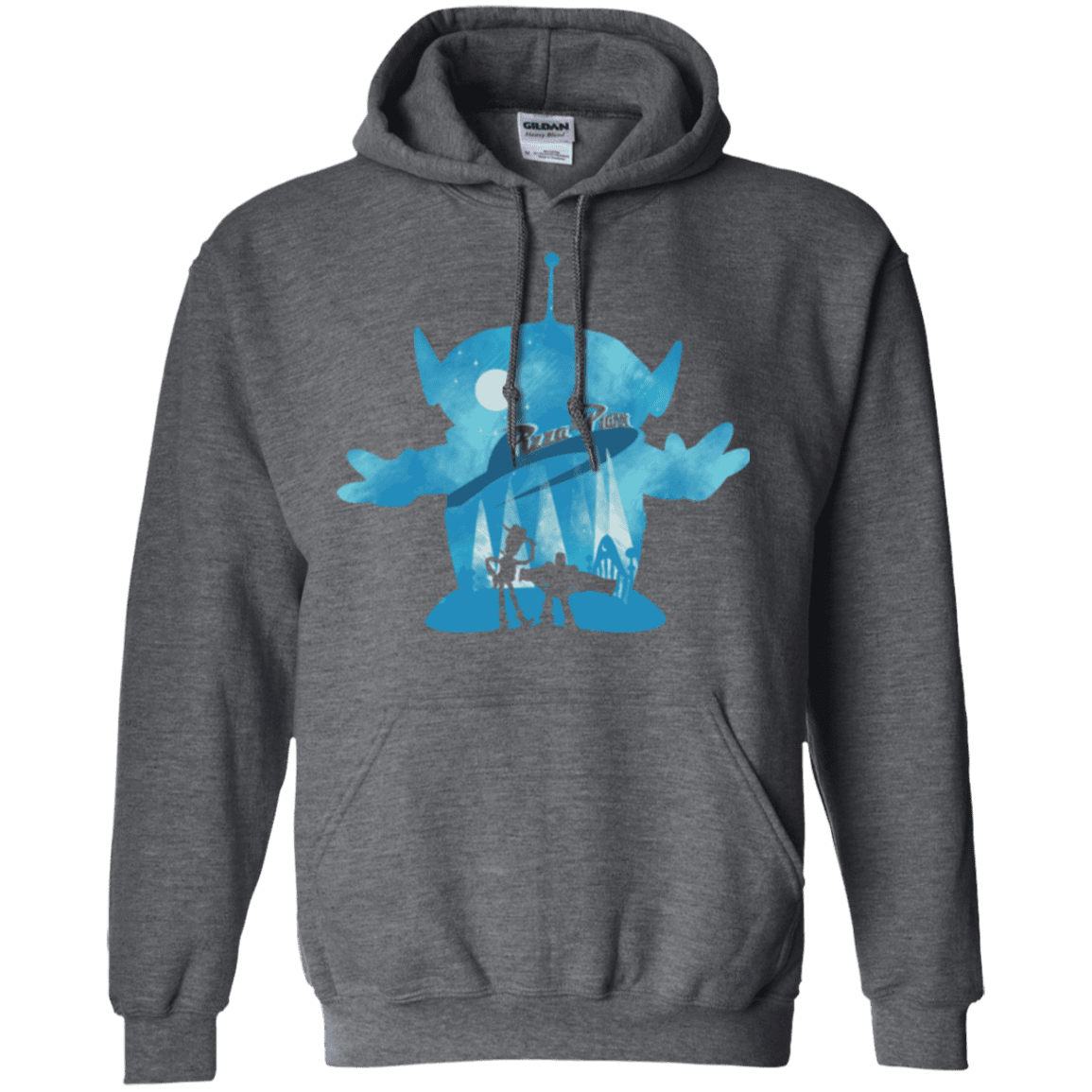 Sweatshirts Dark Heather / S Toy Portrait Pullover Hoodie