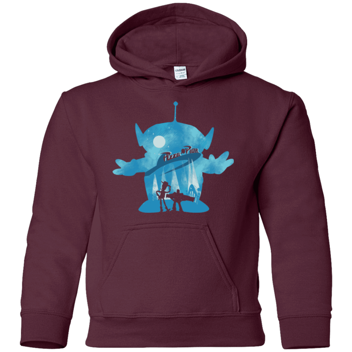 Sweatshirts Maroon / YS Toy Portrait Youth Hoodie
