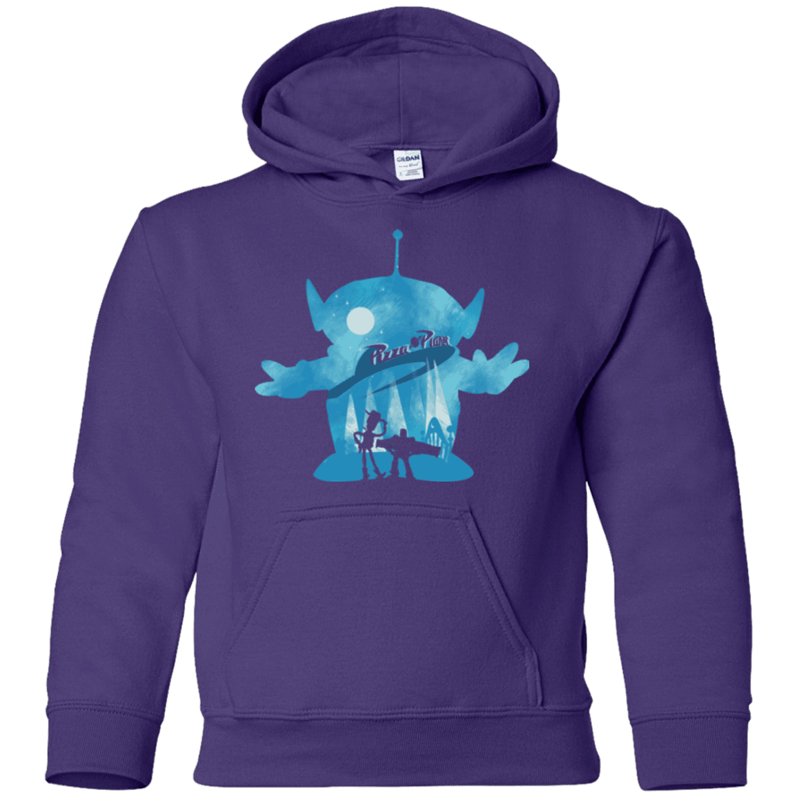 Sweatshirts Purple / YS Toy Portrait Youth Hoodie