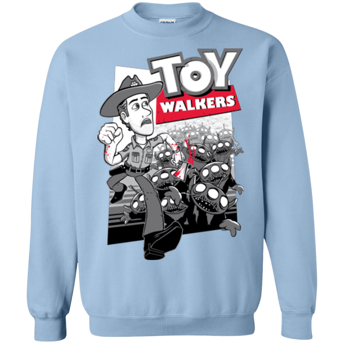 Sweatshirts Light Blue / Small Toy Walkers Crewneck Sweatshirt