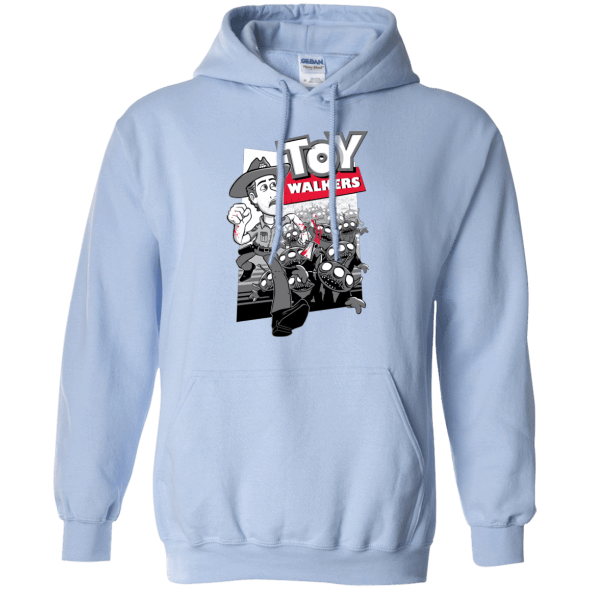 Sweatshirts Light Blue / Small Toy Walkers Pullover Hoodie
