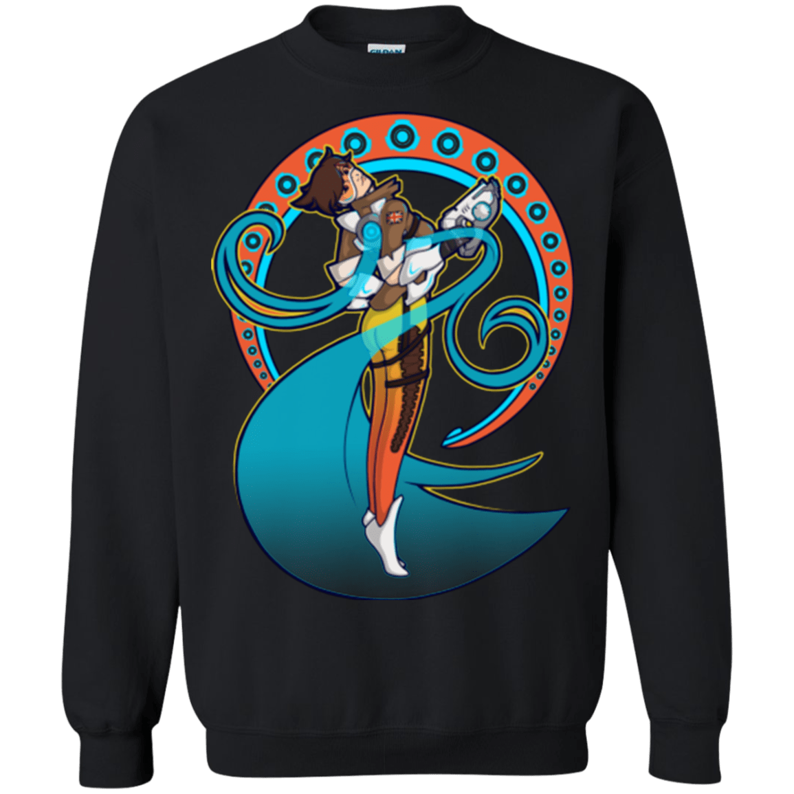 Sweatshirts Black / Small Tracer Nouveau Crewneck Sweatshirt