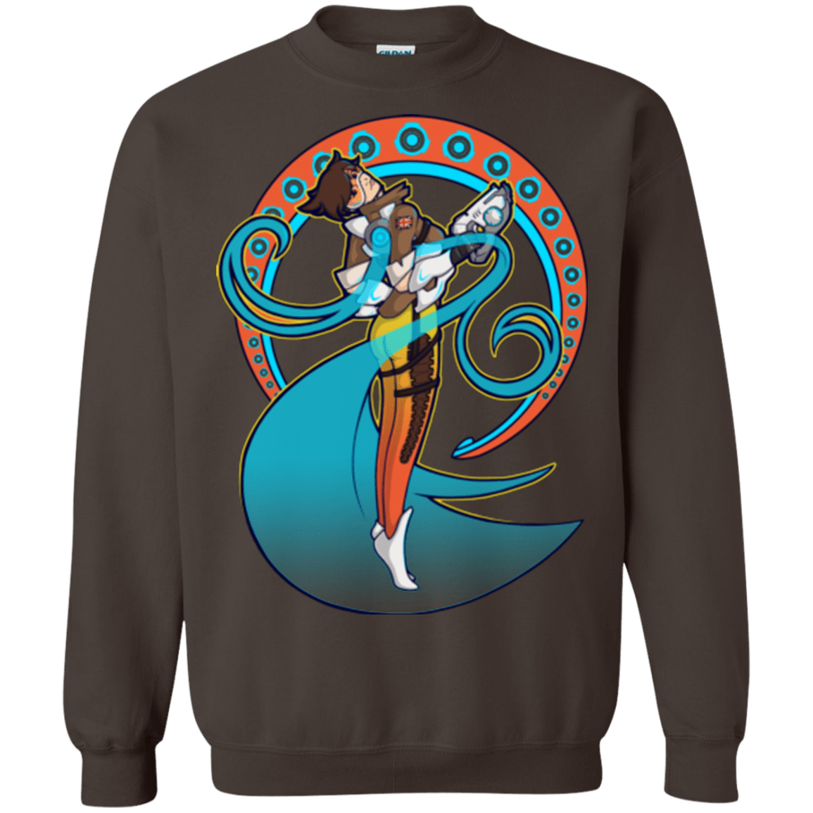 Sweatshirts Dark Chocolate / Small Tracer Nouveau Crewneck Sweatshirt