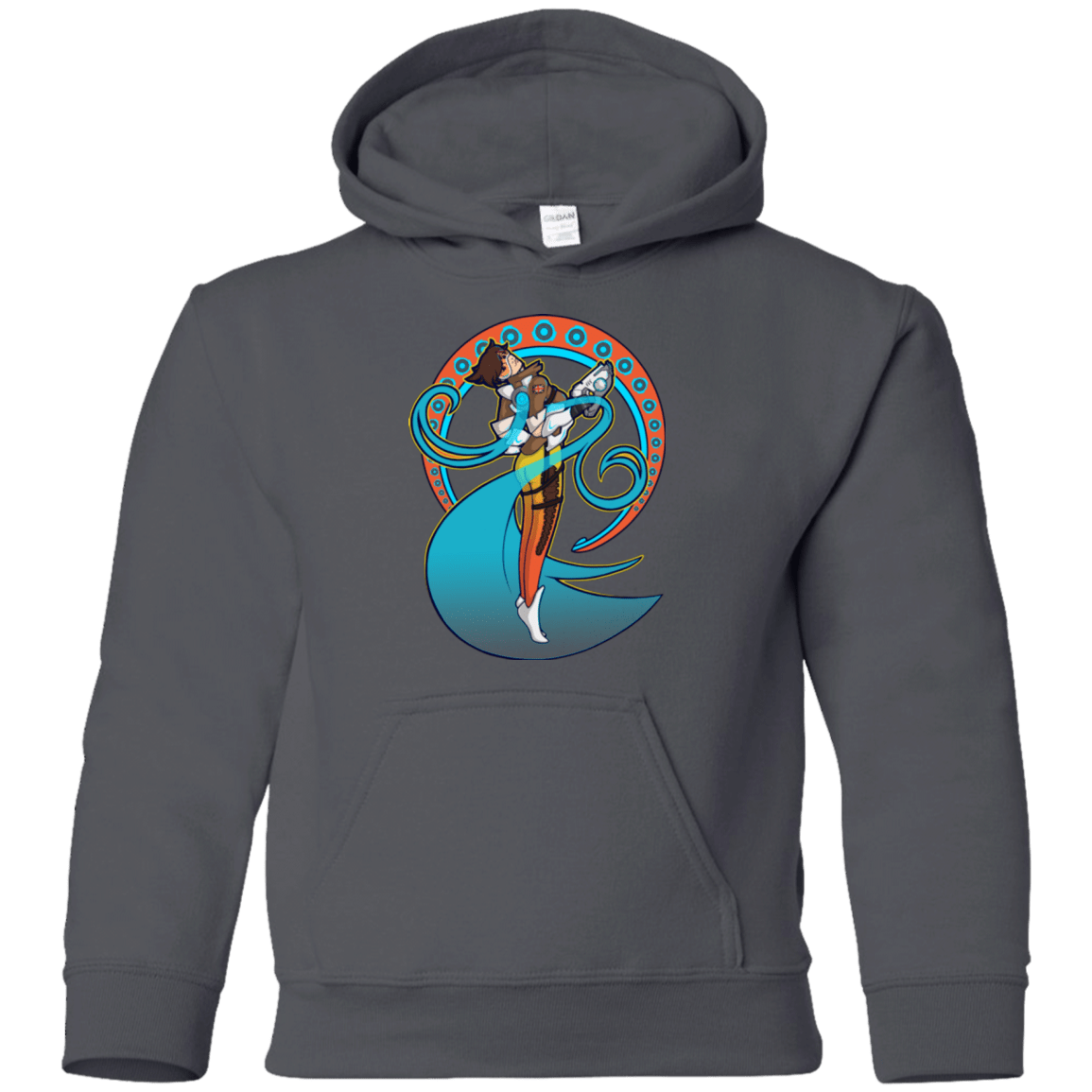Sweatshirts Charcoal / YS Tracer Nouveau Youth Hoodie