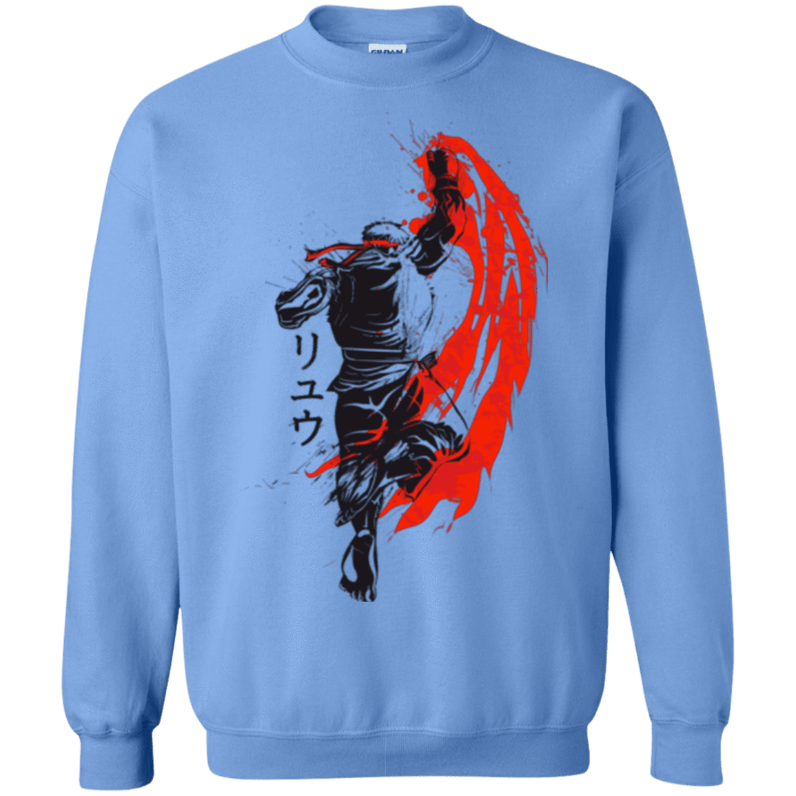 Sweatshirts Carolina Blue / Small Traditional Fighter Crewneck Sweatshirt