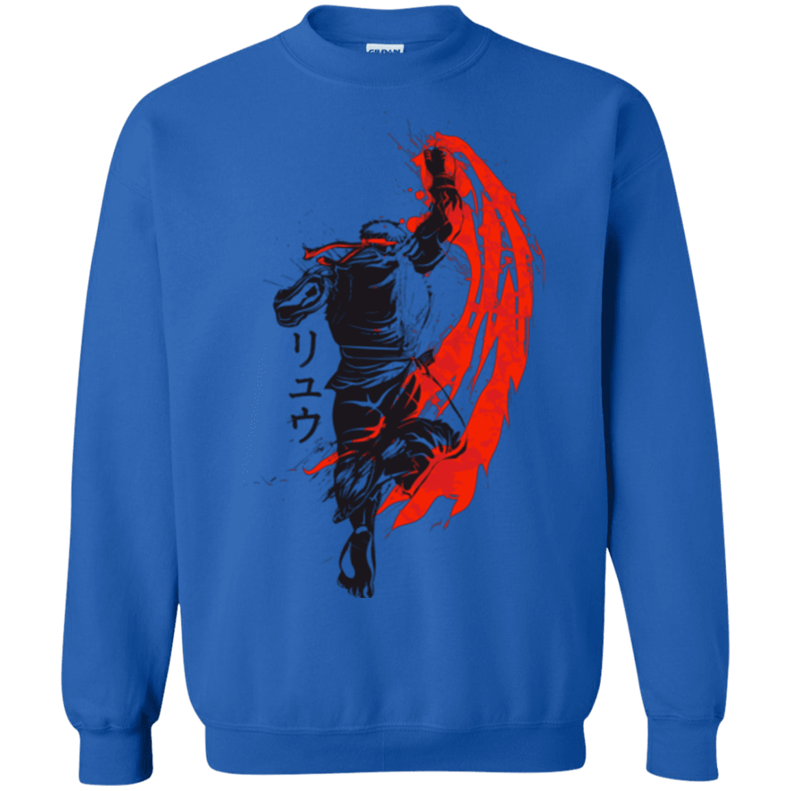 Sweatshirts Royal / Small Traditional Fighter Crewneck Sweatshirt