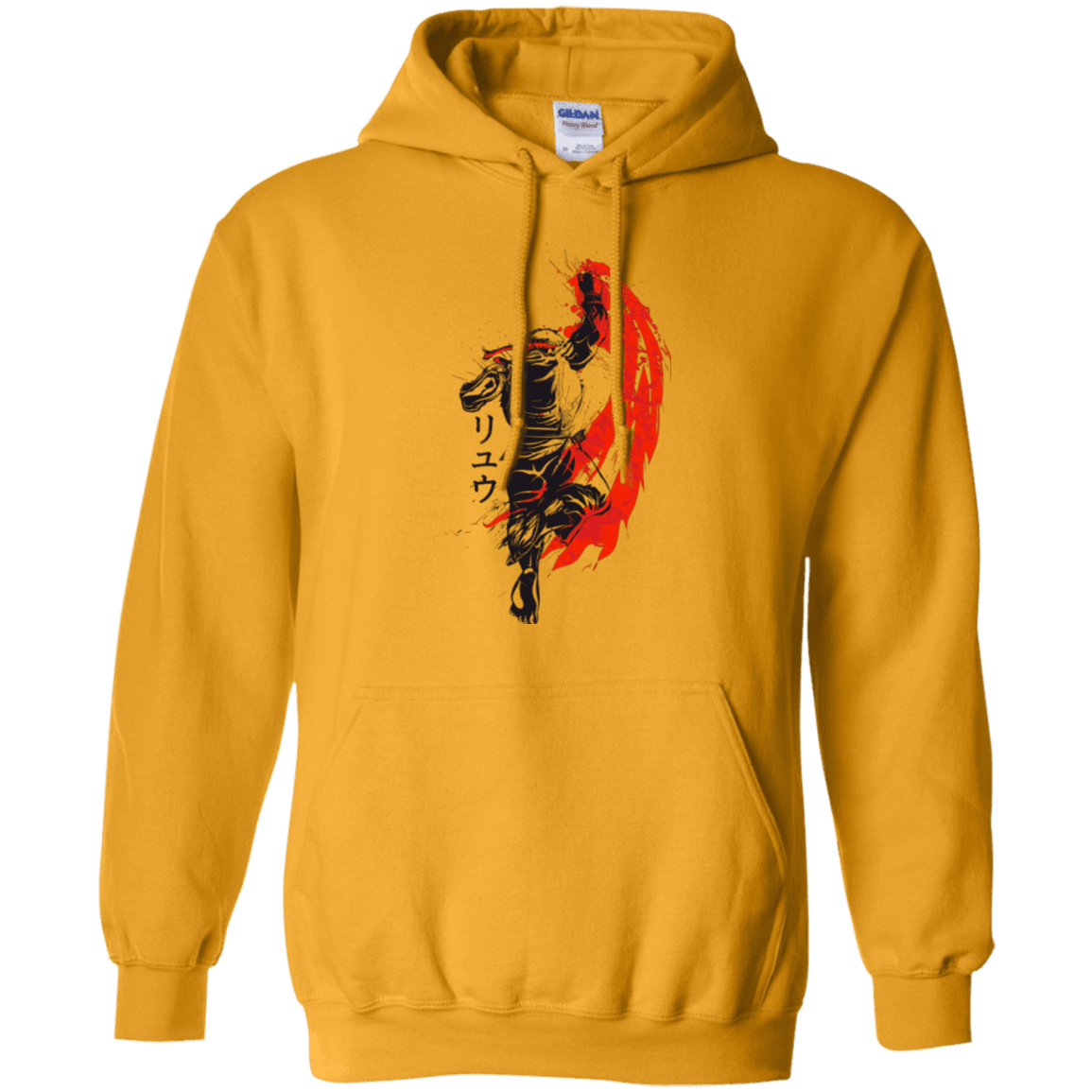 Sweatshirts Gold / Small Traditional Fighter Pullover Hoodie