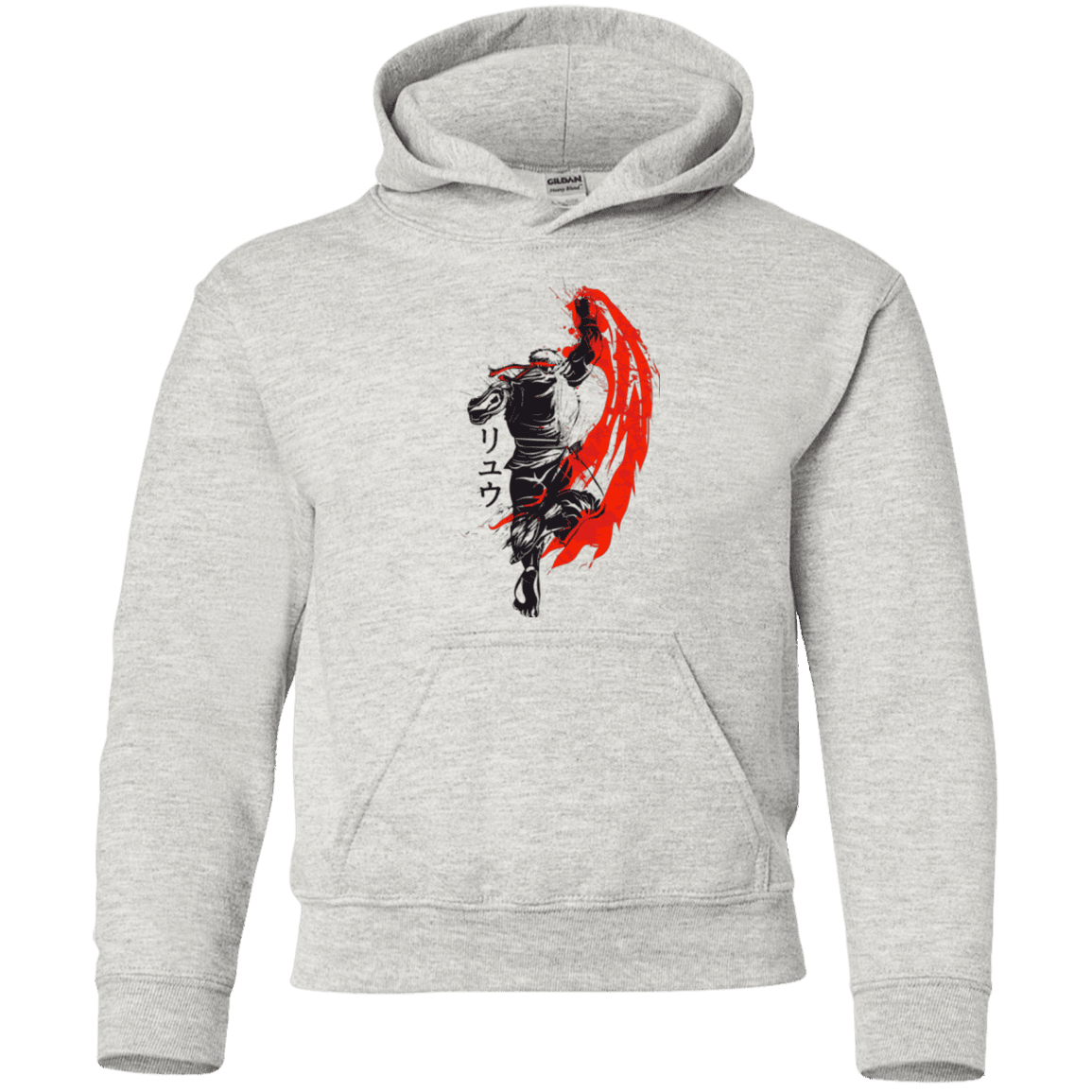 Sweatshirts Ash / YS Traditional Fighter Youth Hoodie