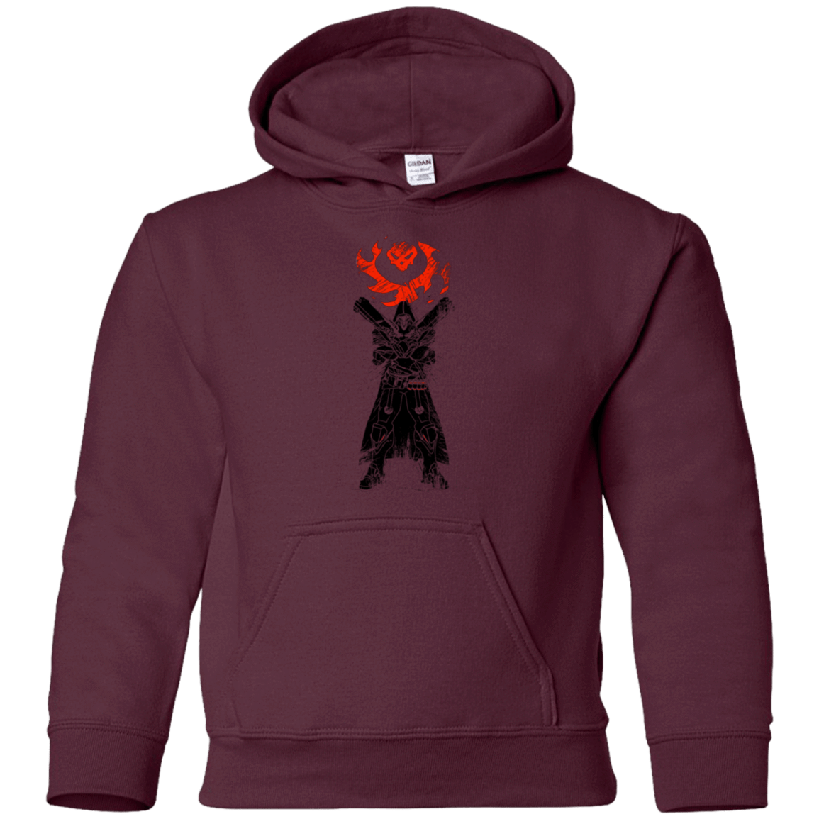 Sweatshirts Maroon / YS TRADITIONAL REAPER Youth Hoodie